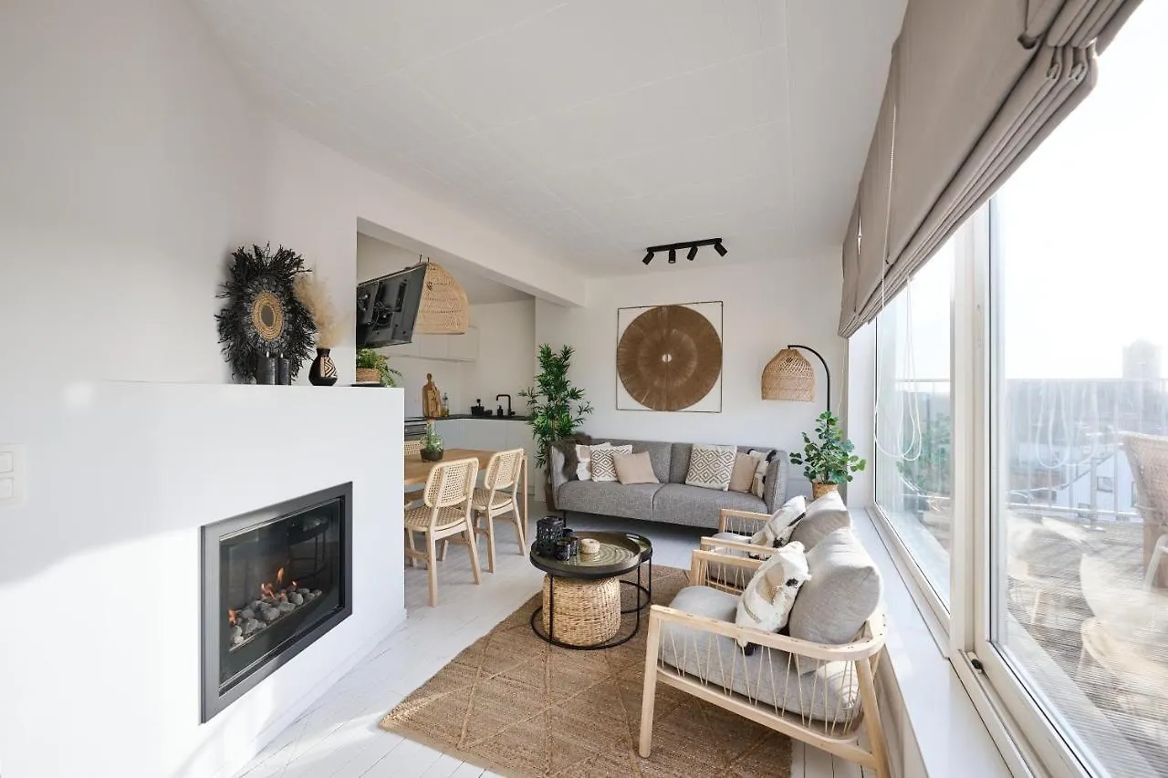 Penthouse Appartement Met Garage Ostend 0*,